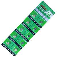 New T&E 50PCS Ag1 Lr621 364 Sr621Sw Alkaline Battery