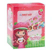 Strawberry Shortcake Bandages - First Aid Kid Supplies - 1200 Per Pack