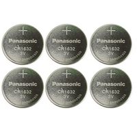 Panasonic CR1632-6 CR1632 3V Lithium Coin Battery (Pack of 6)