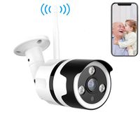 Outdoor WiFi Security Camera, PHOEBY Wireless IP Camera 1080P HD Outdoor Surveillance Video CCTV Camera with Night Vision/Motion Detection/Two-Way Audio/ IP66 Waterproof/TF Card or Cloud Storage