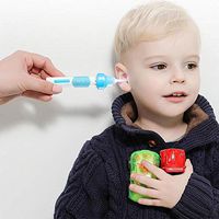 Ear Wax Remover, Ear Cleaner Electric Earwax Remover with Light Safe and Soft Ear-Pick Tool Upgraded Ear Wax Removal Kit with 2 Heads for Adults and Kids