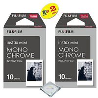 Fujifilm Instax Mini 8 & Mini 9 Instant Film 2-Pack (20 Sheets) Value Set for Fujifilm Instax Mini 8 & Mini 9 Cameras - Monochrome ...