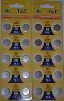 20 Pcs New LR1130W/AG10/389ACX189 1.55V Coin Button Batteries