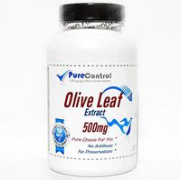 Olive Leaf Extract 500mg // 200 Capsules // Pure // by PureControl Supplements