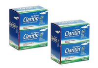 Claritin Non-drowsy Allergy Relief 25 Individual Pouches: 2 Boxes: Total 50 Tabs