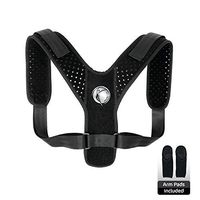 Posture Corrector for Women and Men by SpineRefined - Breathable OTC Brace - Orthopedic Surgeon Business - Offers Support, Pain Relief, Reminder to Keep Shoulders Back.