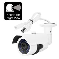 AHD Security Waterproof Camera 2000TVL 1080P HD CCTV Bullet Camera with Infrared Night View, Wide Angle 3.6mm Lens, 30 IR LEDs for Home Surveillance(NTSC)