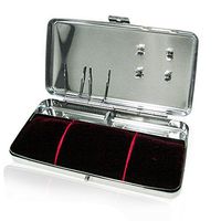 Hanglim Acupuncture Case Stainless Steel Storage Holer Portable Medical Korea (Small)