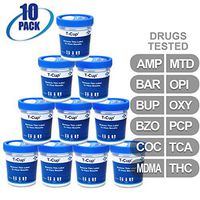 MiCare [10pk] - 12-Panel Multi Drug Test Cup (AMP/BAR/BUP/BZO/COC/MDMA/MTD/OPI/OXY/PCP/TCA/THC) #MI-TDOA-3124