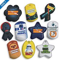 Reading Rebel Brag Tag Value Pack: Wearable Incentives for Young Readers 500 Tags (50 Tags for Each Design) + 150 Chains
