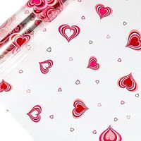 Groovy Love Printed Cellophane 30" X 100'