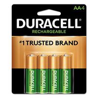 Rechargeable Nimh Batteries With Duralock Power Preserve Technology, Aa, 4/pack