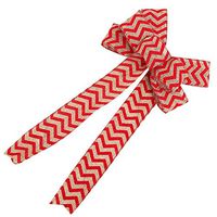 Burlap Bows Xmas Tree Ornament Tree Hangs Holiday Bow for Xmas,Weddings, Interior Decoration, Outdoor Decoration - F