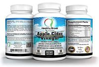 Apple Cider Vinegar 90 Capsules Maximum Potency Formula with Kelp, Spirulina and Apple Pectin Supports Weight Loss Metabolism Detox Cleansing Digestion Circulation Immune System and Well-Being