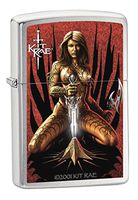 Zippo Aluen Brushed Chrome Lighter