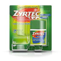 Zyrtec Allergy Relief (10 mg), 70 Tablets