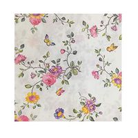 Cocktail Napkins - 60-Pack Disposable Paper Napkins, Christmas Holidays Dinner Party Supplies, Flower Napkins Serviettes,2-Ply,13 x 13 Inch