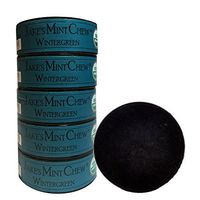 Jake's Mint Chew Wintergreen - 5 Cans - Includes DC Skin Can Cover (Skin)