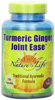 Nature's Life Turmeric Ginger Joint Ease Capsules, 100 Count