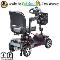 Drive Medical Phoenix 4-Wheel HD Scooter Includes 5 Year Ext Warranty (20” x 17” Seat)