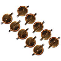 10 Pack CR2025 Batteries with Soldering Tabs - Pokemon Red, Blue Save Game