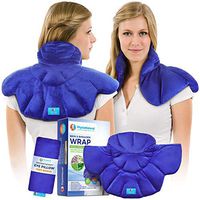 Microwavable Heating Pad with Natural Herbal Aromatherapy - for Instant Relief and Relaxation in Cases of Muscle Pain, Tension and Stress, Aches, Spasm, Stiffness, Migraines, and Headaches