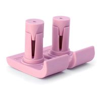 Top Glide Flexfit Caps - Walker Ski-Glides (Pair) - (Fits 7/8" - 1 1/8") - Pink