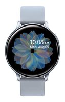 Samsung Galaxy Watch Active2 w/ enhanced sleep tracking analysis, auto workout tracking, and pace coaching (44mm), Cloud Silver - US Version with Warranty
