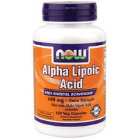 Now Foods, Alpha Lipoic Acid, Extra Strength, 600 mg, 120 Veg Capsules