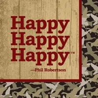 Napkin-Duck Dynasty-Happy Happy Happy (7 x 7)