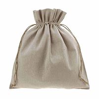 Homeford Natural Line Favor Bags, 12-Piece (10-Inch x 12-Inch)