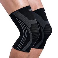Knee Compression Sleeve Brace for Men and Women (Pair) - Support Wrap for Sports,Running, Jogging, Joint Pain Relief, Arthritis and Injury Recovery by Cotill (X-Large)