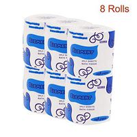 8 Rolls 3-Ply Toilet Paper,Silky & Smooth Soft Professional Series Premium, Home Kitchen Toilet Tissue, Soft, Strong and Highly Absorbent Hand Towels for Daily Use (8 roalls)