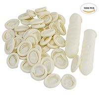 Disposable Latex Finger Cots Anti-Static Rubber Fingertips Protective Finger Gloves Art Fingertips Protective Glove for Electronic Repair, Painting, Jewelry Cleaning, Crafting Industrial Apply(1000)