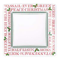 Yuletide Cheer Paper Salad/Dessert Plates - 8 Per Package