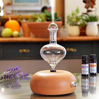 ArOmis Essential Oil Diffuser - (Orbis Lux Eros) - Professional Grade Essential Oil Armatherapy Nebulizer -No Heat - No Plastics- No Water