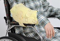 Effortsmy Medical Care Adult Elbow Immobilizer Stabilizer Support Brace - Universal One Size，3020cm (Yellow)