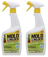 CLR Mold & Mildew Stain Remover, Bleach-Free, Spray Bottle, 32 Ounce (Тwo Рack)