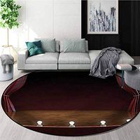 RUGSMAT Musical Theatre Area Silky Smooth Rugs,Classic Performance Home Decor Foor Carpet Round-71