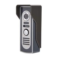 Video Doorbell Phone 7 inch HD Screen Color Display Intercom Entry Monitor System with IR Night Vision Security Alarm Kit(US)