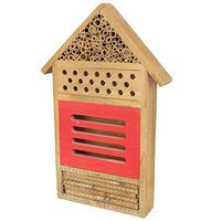 Beneficial Bug Hotel,Wooden Insect Bee House Wood Bug Room Hotel Shelter Garden Decoration Nests Box Wooden Insect House