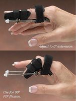 North Coast Medical Static Prog. PIP Finger Ext. Splint, Size: Sm