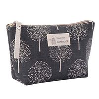 Anpay Multifunctional Durable Fabric Purse Cartoon Pattern Cosmetic Storage Bag Travel Toiletry Pouch Makeup with Zipper