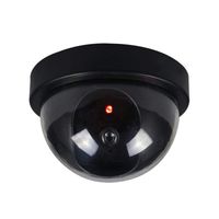Fake Dummy Camera,CCTV Waterproof Realistic Surveillance Security Dome Camera for Outdoor and Indoor,Save You a Lot of Cost(1xBlack)