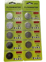 EX-ENERGY CR2016 Lithium 3V Batteries Coin and Button Cell (2 x Pack of 5) 10count