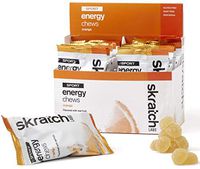 SKRATCH LABS Sport Energy Chews, Orange (10 Pack) - Natural, Developed for Athletes and Sports Performance, Gluten Free, Dairy Free, Vegan
