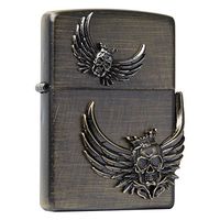 Zippo Crown Skull BR/Made in USA/South Korea Version/Genuine and Original