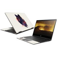 MightySkins Skin Compatible with HP Envy x360 Convertible 13" (2018) - Universal Wolf | Protective, Durable, and Unique Vinyl Decal wrap Cover | Easy to Apply, Remove | Made in The USA