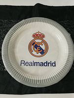 10 Champions FC Real Madrid Logo 9"party soccer theme Paper plates