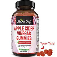 Natural Apple Cider Vinegar Gummies - for Weight Loss - Lose Weight - ACV Gummy Belly Fat Burner Appetite Suppressant with Pure Ginger Extract Chewable Diet Supplement for Women Men Detox Cleanse